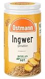 Ostmann Gewürze - Ingwer gemahlen | Nachfüllbare & recyclebare Verpackung | 30 g in der Streudose