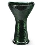 VD Vatan Orientalische Profi solo Darbuka Darabuka Handtrommel Percussion Aluguß Pearl Effekt mit Zubehör, 3022-G