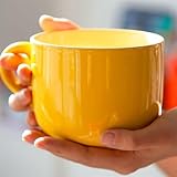 Süße Kaffeetasse Lustige Keramik Teetasse mit Löffel & 600ml Kaffeetasse Müslischale Lustige Tasse Geburtstagsgeschenk Cappuccino Tasse