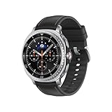 Samsung Galaxy Watch8 Classic Smartwatch, Fitness-Uhr und Fitness Tracker, Hybrid Band und Wearable Display, Drehbare Lünette, 64 GB Speicher, 46 mm, LTE, Black, 3 Jahre Herstellergarantie