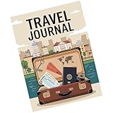 Kreatives Reisetagebuch, Notizbuch mit personalisierbarer Papierseite, Urlaubsplaner, Scrapbook, Reise-Organizer, Logbuch