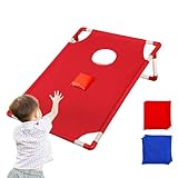 Cornhole-Spielset für leichtes Bretter | lustiges Spielzeug für Kleinkinder, Jungen und Mädchen, Geburtstag, Rasen, Garten, Hinterhof, Strand, Party, Innen