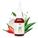 Xlear MAX Kochsalz-Nasenspray – Natürliche Formel mit Xylitol, Capsicum und Aloe 44 ml (2er-Packung)