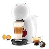 Krups KP1A31 Nescafé Dolce Gusto Piccolo XS Kaffeekapselmaschine | 15 Bar | ultra-kompakt | Hochdruck-Espresso | über 30 Kaffeekreationen | Auto-Abschaltung | Weiß