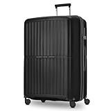 Pactastic Ultraleicht Hartschalen Check-in Koffer | Großer XL Trolley 50 x 32 x 76 cm | von 101 Liter auf 110 Liter erweiterbar nur 4,3 kg, Polypropylen | 4 Rollen & TSA (Collection 01+)