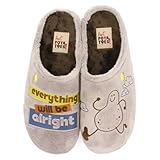 Hot Potatoes Herren Genesee Slipper, grau, 45 EU