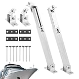 Solarmodul Montagehalterungen - Einstellbare Neigungshalterungen für Solarmodule | Unterstützung für Aluminium-Legierung steht für Solaranlagen, ideal für Boots- und Outdoor-Solarmodulinstallation