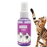 Bexdug für Katzen, 60 ml, beruhigende Verhaltensgesundheitslösung, hilft Kämpfe, Verstecken, fördert die Entspannung, Schlafhilfe für Katzen, reduziert Kratzmöbel