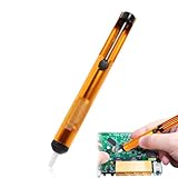 DWFEYOI Manuelles Entlötgerät zum Absaugen von Zinn,Saugnapf Zinn,Zinn Saugpumpe,Geeignet für den Einsatz in Labors, Servicegeschäften, Schulen, Haushalt und Industrie