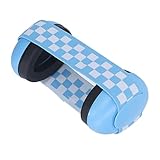 Jelquix Baby-Ohrenschützer, Weicher, Geräuschunterdrückender Ohrenschützer für Säuglinge, für Friedliche Schlafpartys, ABS-Schaumstoff (BLUE)