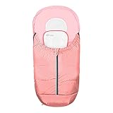 Odenwälder Babynest Sommerfußsack Klimocool Coolmax, Klimo-cool Systemfußsack, cranberry