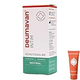 Deumavan Intim Schutzsalbe 1x 50ml I täglicher Intimschutz I Für Sie und Ihn I bei Brennen, Juckreiz, Wundsein I trockene und geschädigte Intimhaut I Hormonfrei I Spar-Set plus Pharma Perle give-away