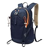 CPAMORTEL Ultraleichter Camping-Rucksack, Outdoor-Sporttasche, Bergtasche, Wanderrucksack, Tagesrucksack, Reisen, Baumwoll-Leinen-Tasche (Marineblau)