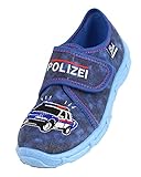 Beck Jungen politie Niedrige Hausschuhe, Blau, 28 EU