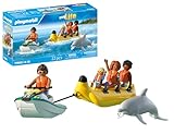 PLAYMOBIL | Vacation on The Beach | Bananenboot-Tour | Spielzeug ab 4 Jahren | Geschenk für Kinder | Fördert Kreativität & Abenteuerlust | Wasserspaß mit Figuren & Jet Ski | 71905