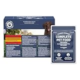 by Amazon Alleinfuttermittel für ausgewachsene Hunde, Fleischauswahl in Sauce, 1.2 kg (12 Packungen mit 100g)
