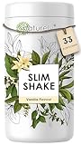 NATURELY® Mahlzeitenersatz Shake Vanille - 33 Shakes pro Dose - nur 208 Kcal und 18g Protein pro Portion - Proteinreich, Glutenfrei & Natürlicher Geschmack (660 Gramm)