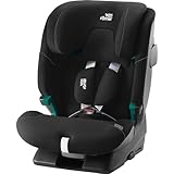 BRITAX RÖMER Kindersitz ADVANSAFIX 2 Z-LINE, für Kinder von 76-150 cm (i-Size) mit und ohne ISOFIX, 15 Monate bis 12 Jahre, Space Black