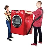 SHOULDER DOLLY 2 Personen Tragegurt, Transportgurt, Hebegurt zum Ergonomischen und Eifachen Heben Von Gegenstände bis zu 370 kg und 3,65 m Länge Möbel, Haushaltsgeräte und vieles meh LD2001