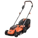 Black+Decker Akku-Rasenmäher BCMW3336N (36V, 33 cm Schnittbreite, für mittlere Rasenflächen bis 250 m², 5-fache Höhenverstellung, 35l Fangkorb, Lieferung ohne Akku und Ladegerät)