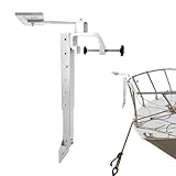 Kajak Fishfinder Halterung | Fischfinder Tiefenmesser Halterung | 360° Drehhalterung mit Höhenverstellung für Meereskajak Boot Süßwasserangeln