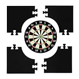 Dart Catchring Surround | Dartscheibe Schutzring | Dartscheiben-Einfassung | Eva-Dartboard-Surround-Rückseite | Dart Surround Auffangring Für Die Garage Wandschutz Backboard Protection