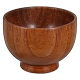 Mobestech Handgefertigte Holzschüssel Natürliche Salatschüssel Aus Holz Soßen Dip Tablett Servierschale Für Popcorn Nudeln Süßigkeiten Müsli Snacks Vorspeisen