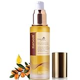 Karsell Collagen Arganöl Haar Serum 50ml, Marokkanisches Arganöl für die Haarheilung Kaltgepresstes, Schwereloses Arganöl Haarserum für Trockenes, Beschädigtes Haar (1PC)