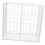 MOLUCKFU Kühlschrank Organizer für Gefrierschrank Geteilte Aufbewahrungskörbe aus Langlebigem Material Einfache Montage Flexiblen Organisation