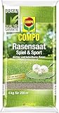 Compo Rasensaat Spiel und Sport, Universelle Rasenmischung, 4 kg, 200 m²