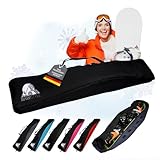 Rawstyle Snowboard Tasche, Boardbag, Snowboardbag, 170cm, XXL (schwarz-schwarz)