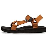 Lakeland Active Damen Mockerkin Verstellbare Outdoor Walking Lifestyle Sandalen, Tabak-Braun, 38 EU