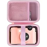 Lebakort Hart Schutz Hülle Etui Tasche für Kodak Smile+ 2-in-1 Digitale Sofortbildkamera & Fotodrucker (Pink)