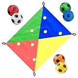 Team Building Spiele Für Arbeit - Spaßige Aktivitäten Für Teamwork Und Spiel - Unterhaltsame Gruppenspiele Loch Fallen Spiele Für Reise Kinder Erwachsene Outdoor Unterricht Schule Treffen