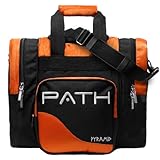 Pyramid Path Pro Deluxe Einzeltasche, Schwarz/Orange