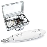 prorelax Maniküre- / Pediküre-Set DELUXE | Für Damen und Herren | Professionelle Hand- und Fußpflege für Zuhause und unterwegs | 15 hochwertige Aufsätze aus chirurgischem Stahl | Mit LED-Licht