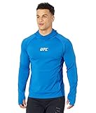 UFC Langärmeliger Kapuzenpullover, Blau, Größe XXL