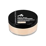 Manhattan Soft Mat Loose Powder, Loses Puder zum Mattieren und Baken des Teints, Farbe Beige 2 | 20g (1er Pack)