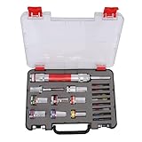 Multifunktionales Schlagbohrer-Set, inklusive 8-mm-Sechskantnuss und Bohrer, geeignet für die Installation von Wandschränken und Möbeln