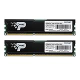 Patriot Signature 16GB DDR3 1600 MHz Arbeitsspeicher Dual Module Kit (16 GB, 2 x 8 GB, DDR3, 1600 MHz, 240 - pin DIMM) PSD316G1600KH Mit Heatspreader