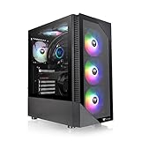 Thermaltake View 200 TG ARGB | ATX Mid Tower Chassis, CA-1X3-00M1WN-00