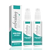 2 PC Antitranspirant Deo Spray, Gegen Starkes Schwitzen im Gesicht, Gegen Schwitzen am Kopf und Hände, Anti Schweiß Deo bei Hyperhidrose, Anti Transpirant für Männer & Frauen mit Langzeitschutz