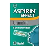 Aspirin Effect Granulat - Mittel gegen Kopfschmerz - ideal auf Reisen und für unterwegs - schnelle und effektive Linderung - 1 x 10 Beutel