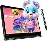 Lenovo ThinkPad L13 Yoga Gen 2, Touchscreen 2-in-1 Business Laptop, Intel Core i5-1145G7, 13,3 Zoll FHD Notebook, 8GB RAM, 256GB SSD, US QWERTY Tastatur, Windows 11 Pro (Generalüberholt)