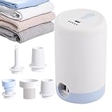 Mini Luftpumpe - Vakuumbeutel Pumpe,Kabellose Aufblas Entlüftung Pumpe Für Schlauchboot Fahrrad Fußball Camping Reise Basketball Kleidung LKW Reifen