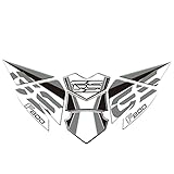 NKLDDE Für F800 GS Adventure 2013 2014 2015 2016 2017 2018 Aufkleber 3D Motorrad Zubehör Tankpad Abdeckung Schutz Aufkleber F800GS ADV