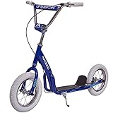 Apollo Retro Scooter Paradise | Roller mit Luftreifen 12,5 Zoll | Stylisher Tretroller für Kinder und Jugendliche | Cityroller Kinder mit breiter Trittfläche | Kinderroller mit großen Rädern
