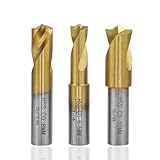 HaoTrade 3 Stück Punktschweißbohrer, Schweisspunkt bohrer, HSSCO Schweißpunktbohrer, Schweißpunktfräser Bohrer, Wird zum Schneiden von Holz, Kohlenstoffstahl und Formstahl Verwendet, 6,5 mm, 8 mm, 10