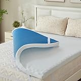 Topper 180x200cm 10cm Höhe, Gelschaum Matratzen Topper 180x200 Hart, Gel Bett Topper Härtegrad H2 H3, Kühlung Geltopper für Boxspringbett Schlafsofa, Öko-TEX® Zertifiziert