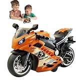 Generisch Spielzeug-Motorrad, Motorrad-Spielzeug-Set | Bunte Elektro-Motorrad | Motorradspielzeug für Kinder mit bunten n und angenehmen Soundeffekten